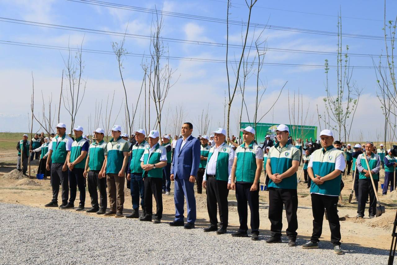 Tree Planting Event Held within the “Yashil Makon” National Project